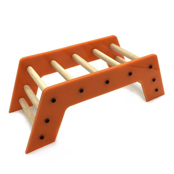 

parrot slide stairs arch bridge alpinia oxyphylla training bird toys ash parrot small the sun buddhist monk