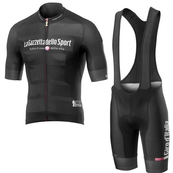 

2020 pro cycling jersey 3d gel pad bike bib shorts set men summer bicycling maillot wear team tour de italy cycling clothing y041506, Black;blue