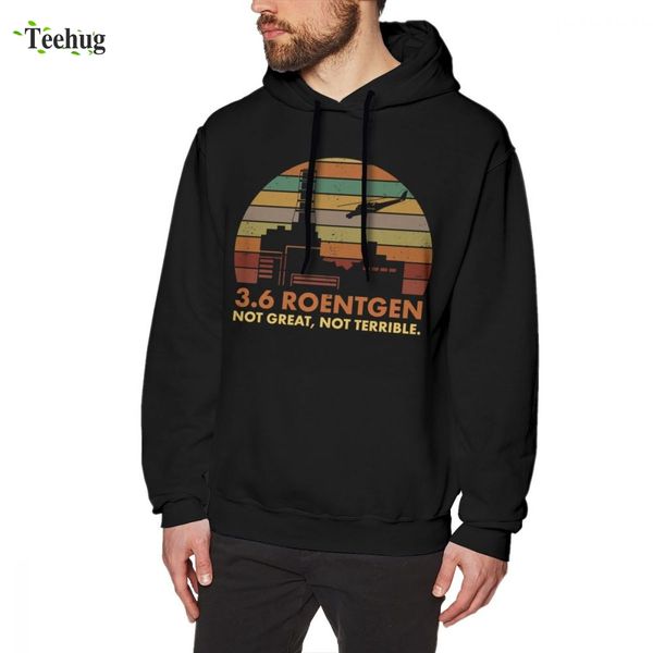 

chernobyl nuclear power station disaster radiation 3 6 roentgen long sleeve quality sweatshirt crewneck, Black