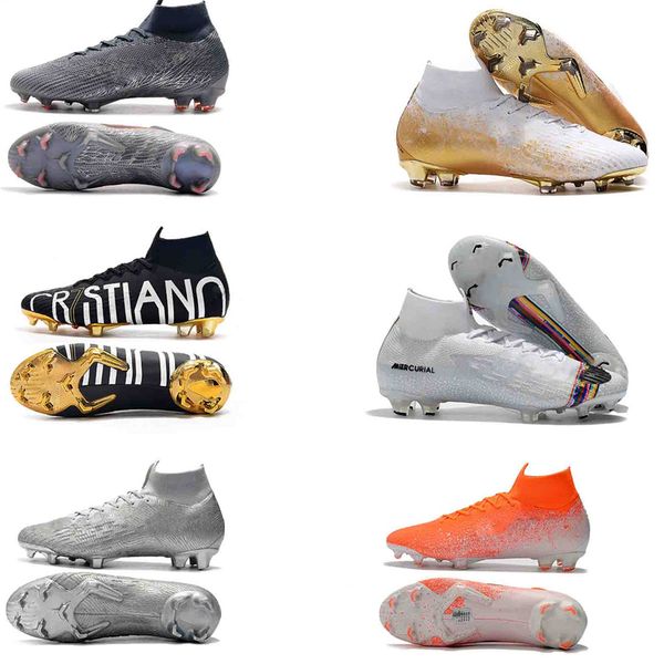 

mens mercurial superfly vi 360 elite euphoria pack ronaldo fg cr soccer shoes chaussures football boots high ankle soccer cleats