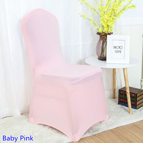 

baby pink colour chair covers spandex chair covers china universal lycra cover dining kitchen washable thick