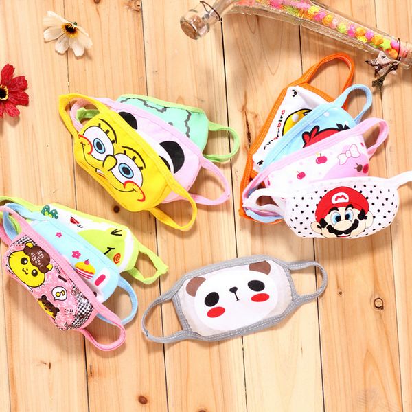 

dhl powerpuff girls movie face mask for kids tapabocas para ninos cubreboca cotton ice silk summer cartoon childrens facemask