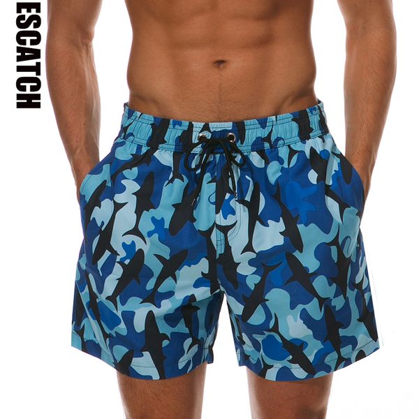 

escatch brand quick drying board shorts mens swimwear beach short bermuda masculina de marca homme shorts