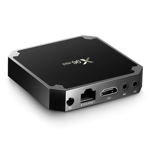 

X96 mini TV BOX ОС Android 7.1 Smart TV Box 2 ГБ 16 ГБ Amlogic S905W Четырехъядерный процессор 2.4 ГГц WiFi Прис