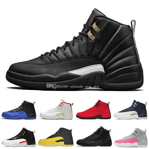 

in stock the maste high taxi 12 12s mens basketball shoes international flight reverse taxi men sports designer athletics trainers sneakers, White;red