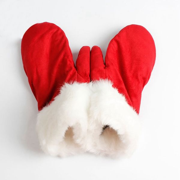 

christmas gloves couple lovers gloves polar fleece sweethearts thicken winter warm lining glove christmas gift lovers mittens