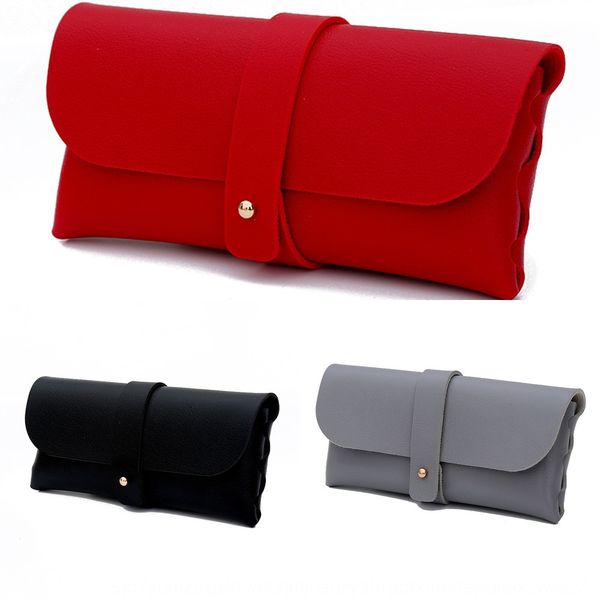 

portable leather soft bag handmade sun sun glasses box pvc leather handmade sunglasses box