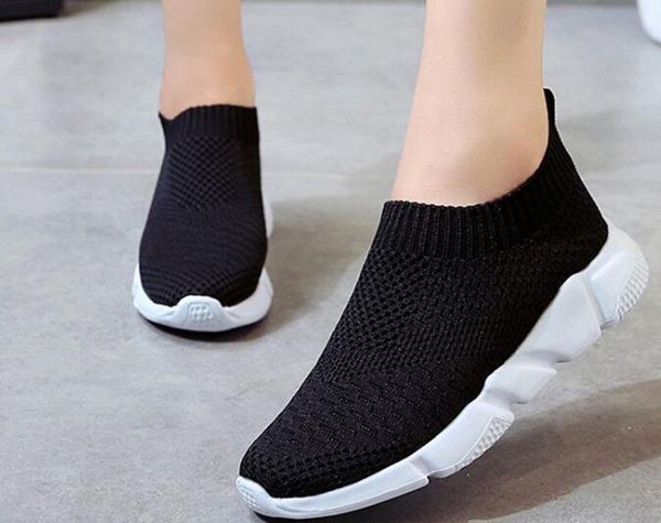 

youyedian shoes женщины на открытом воздухе сетка повседневная скольжения на удобных подошвах обувь scarpe donna estive traspiranti schoenen, Blue;gray