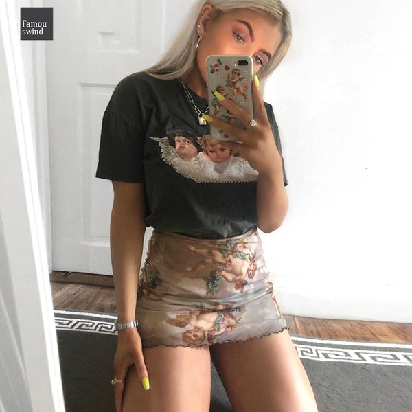 

мода купидон mesh мини юбка высокая талия сладкая прекрасные оборки женщин подкладка юбка короткое лето 2019 sexy юбка, Black