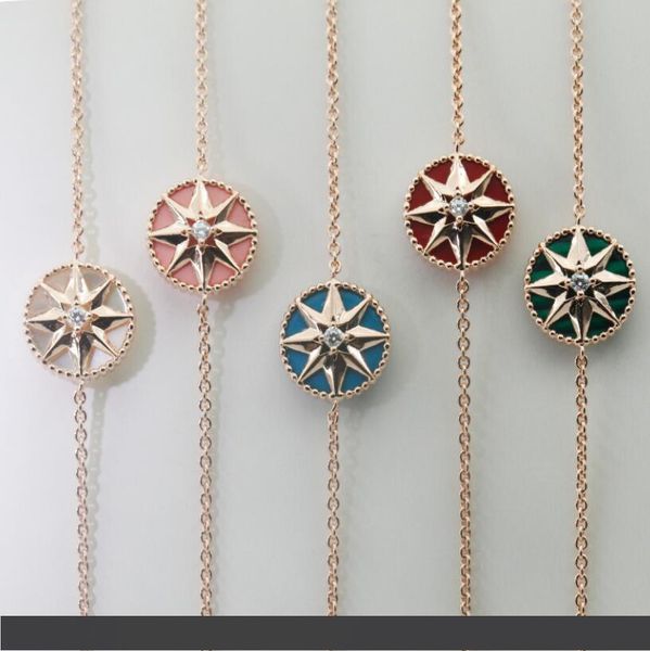 

роскошные ювелирные изделия дизайнер c и d rose des vents браслеты для женщин компас браслеты стразы циркон браслеты, Black