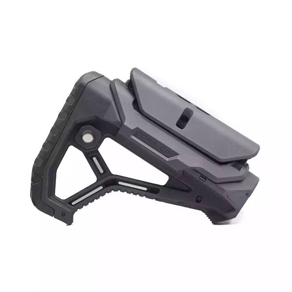 

tactical nylon adjustable extended stock for air guns cs sport paintball airsoft tactical bd556 gel blaster receiver gearbox