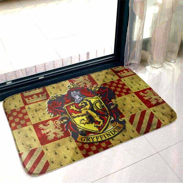 

lannidaa magic school letter rug anti slip home door floor outdoor kitchenl bathroom bedroom carpet mat 60x40cm