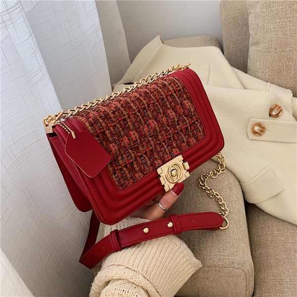 

bags for women women's bags small bag women's 2019 portable chain shoulder bag fashionable and versatile cross body square