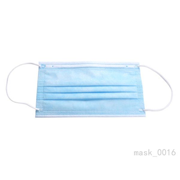 

одноразовая пылезащитная маска ежедневная маска 1шт туман пылезащитный нетканый расплав выдувается трехслойная маска