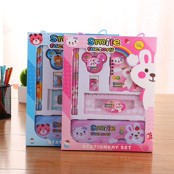 

cute pencil case set kids pencil set for girls metal pen bag box stationery office school supplies zakka escolar c15 d30