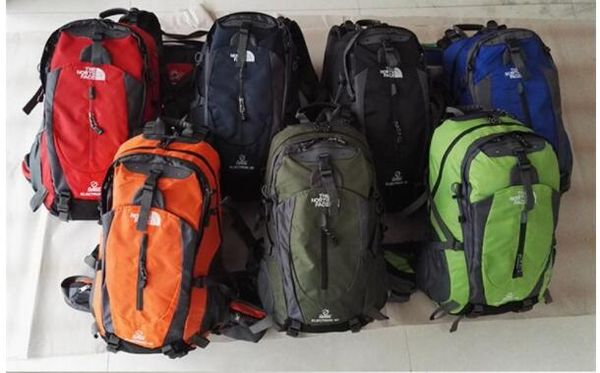 

new the backpack teenager bag men & women's casual backpacks north travel mountaineering camping hiking outdoor sports bags waterproofe