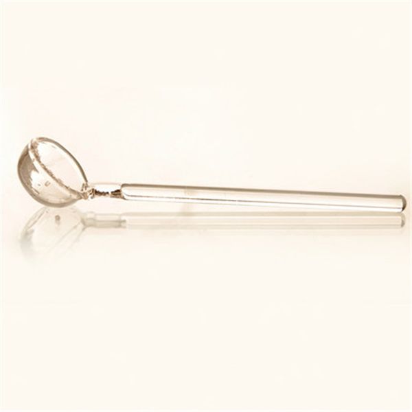 

clear glass tea spoon coffee stirring spoon small mini dessert spoons scoops