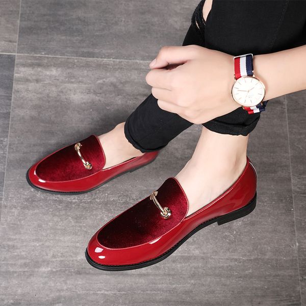 

dropshipping 2019 shoes pointed men's casual shoes leather oxford men wedding wholesale whatsapp +8613586826522 079, Black
