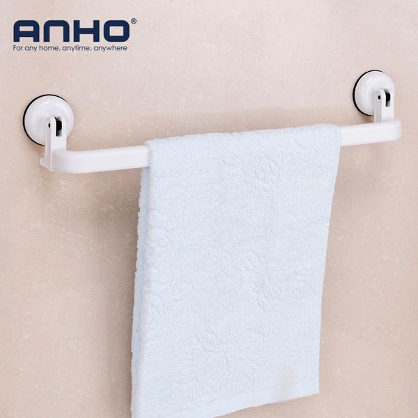 

removeable suction cup towel rack reusable waterproof towel holder bathroom storage shelf wall mounted holder