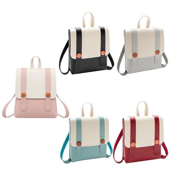 mochila cuadrada mujer