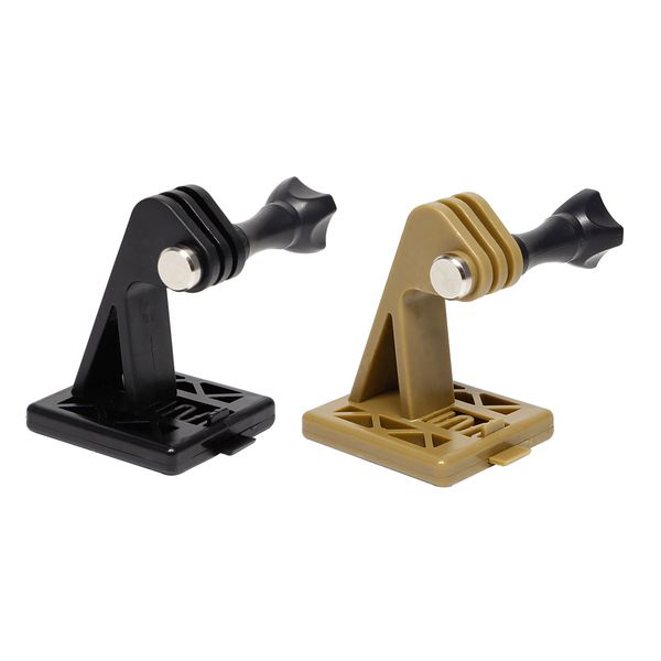 

2 pcs standard helmet mount adapter, Black