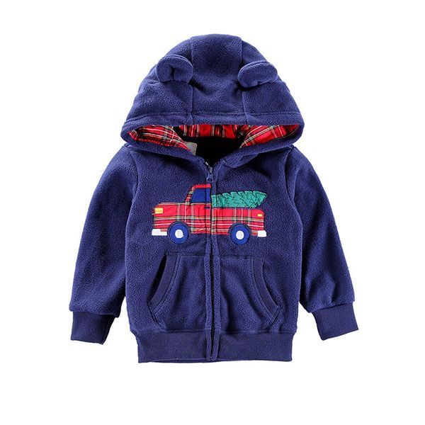 

2019 fashion sweatshirt cartoon zipper children sweatshirt hooded full sleeve regular baby boy clothes, Black