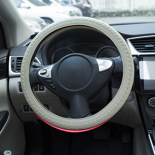 

silicone car steering wheel glove cover car accessories for lada kia seat etc