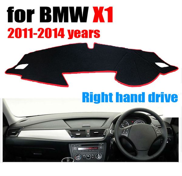 

car dashboard covers for x1 2011-2014 years right hand drive dashmat pad dash cover auto dashboard accessories