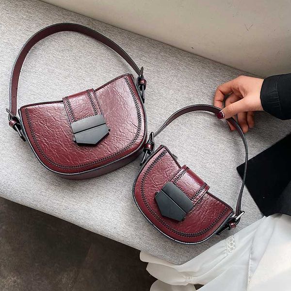 

axukes женские сумки 2020 новая женская сумка оригинальный дизайн saddle bag ретро посланника плеча способа