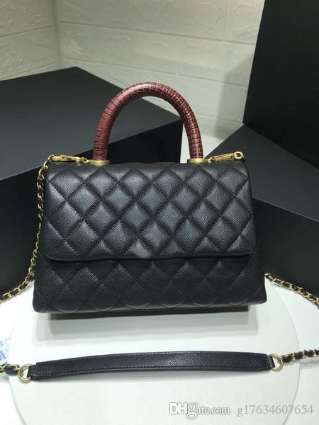 

latest rhombus calfskin, shoulder bag messenger bag handbag a92990 with box