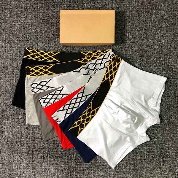 

luxury mens designer boxers fashion new arrival mens brand underwear c0py letter l0g0 designer underpants 6 colors size -2xl yf20413, Black;white