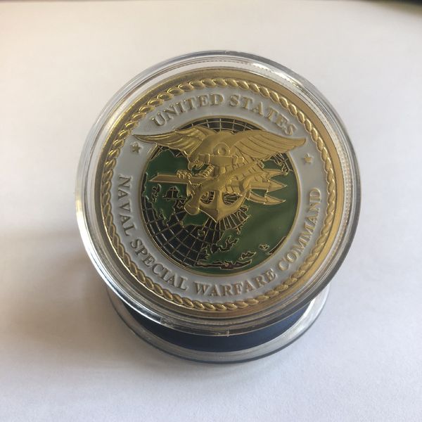 

US Navy Seals Challenge Coins United States Commemorative Coin Arts Gift Metal crafts hot selling 10pcs