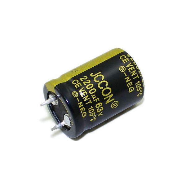 

jccon horn aluminum electrolytic capacitor 63v2200uf volume 22x30 inverter power