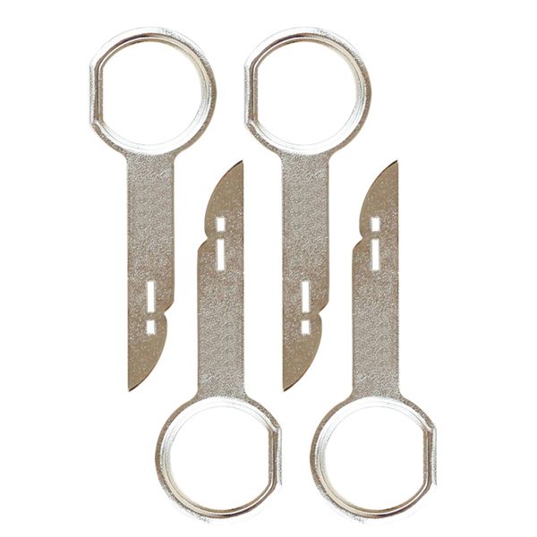 

4pcs hand tool set car stereo radio removal remove tool 4 keys for car accessories dropship