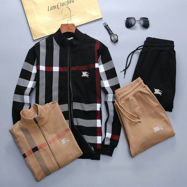 

De igner track uit men brand weat uit ee autumn men luxury track uit jogger uit jacket pant et porting uit print men cotton 16, Gray
