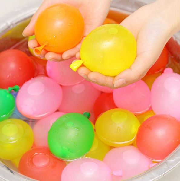 

Latex water balloon ball 111pc et water bomb pump rapid injection ummer beach game water inflatable prinking ballon