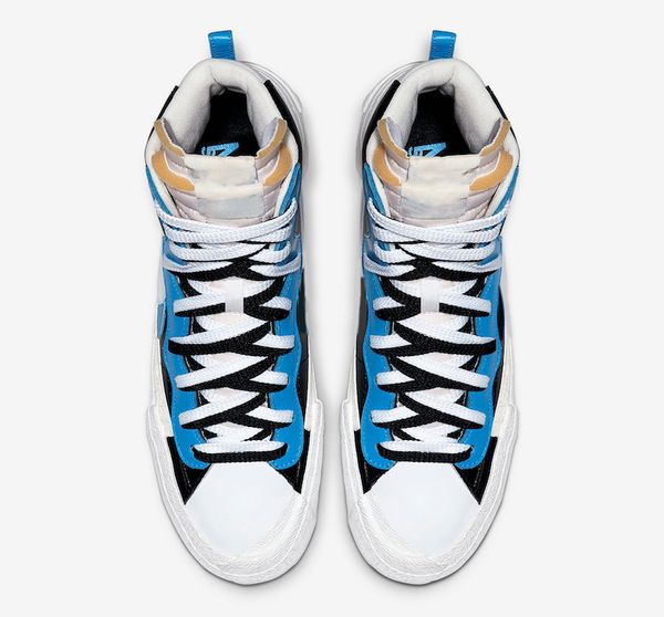 

2019 выпуск аутентичного blazer mid high sacai легенда синих с замочить снег бич ld вафельные несколько мужчин баскетбол обувь bv0072-001 bv