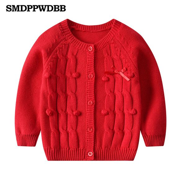 

1-3 years old baby girl sweater child 17 winter ball in hand down sweater cardigan jacket cardigan for girl girls, Blue