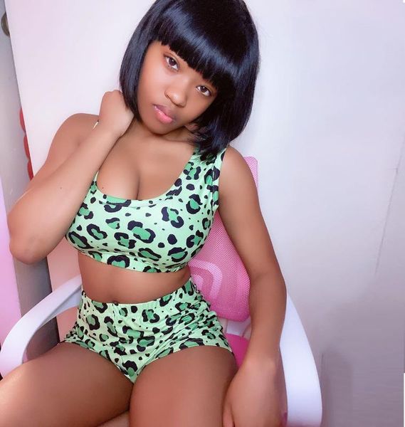 

women's sleepwear women leopard print sleeveless pajamas set summer cute short girls comfortable homewear casual clothes, Black;red