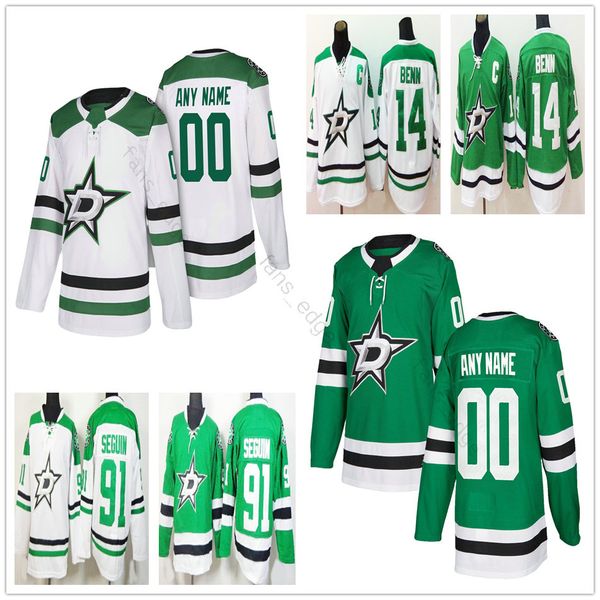 

custom men women kids dallas stars hockey #24 roope hintz 16 joe pavelski 23 esa lindell 4 miro heiskanen 35 anton khudobin jerseys, Black;red
