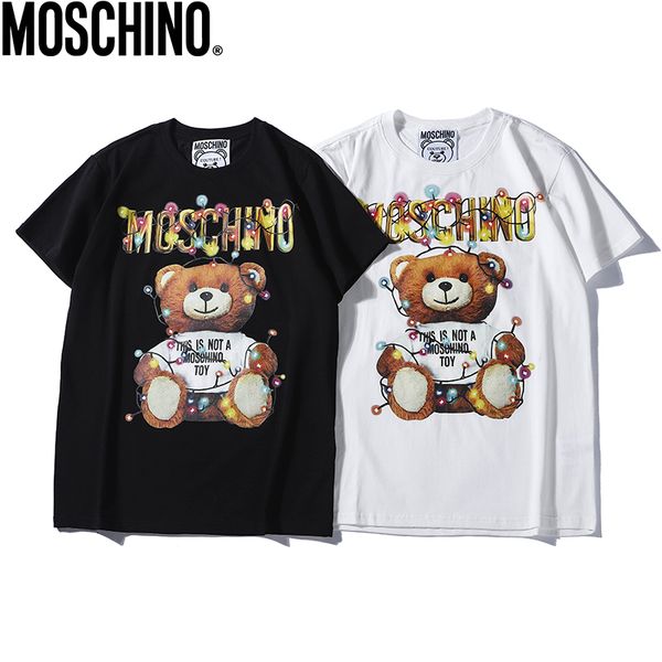

2019 ummer new mo chin o tee cotton hort leeve breathable men women mo chino wing bear ca ual outdoor treetwear t hirt