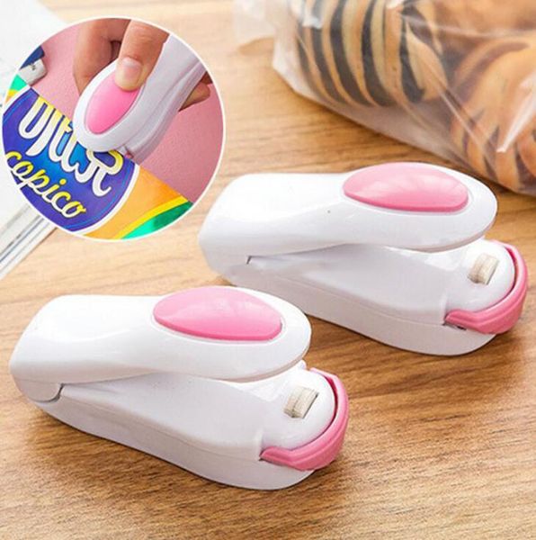 

mini household capper bag heat sealer portable heat sealing machine impulse sealer seal packing plastic bag plastic food saver an2791