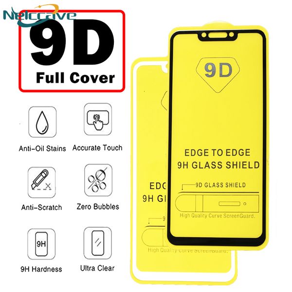 

for huawei p smart plus 2019 mate 20 lite 10 pro 9 fully covered by tempered glass with shielding film