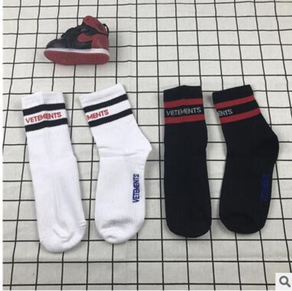 

носки hi-street скейтборд средней длины носки хорошее качество дешевые чулки футбол футбол спортивные гетры оптом, Black