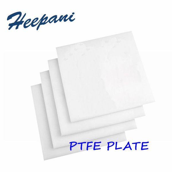 

200x250mm - 300x300x0.1mm skive ptfe teflon sheet customize white virgin ptfe molded plate / sheet / rods