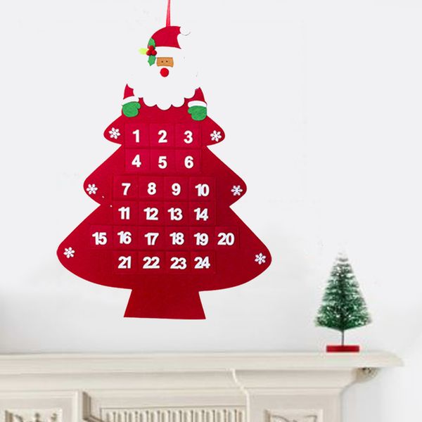 

new hanging party felt decorative house decorations tree calendar advent pendant christmas countdown