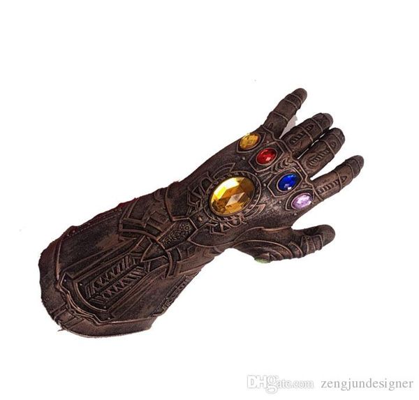 

хэллоуин avenger модельер костюмы accessoriees перчатки прохладный стиль latex homme одежда devils повседневная одежда, Silver