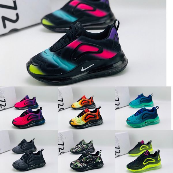 

2020 новый стиль Детская обувь Детская обувь 720 спортивные кроссовки для малышей мальчик девочка бег трусцой многоцветный размер 28-35