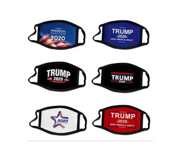 

DHL SHIPPING !Trump mask washable printed American flag Face Mask With Qualified Certification Anti-dust Face Mask Wholesale