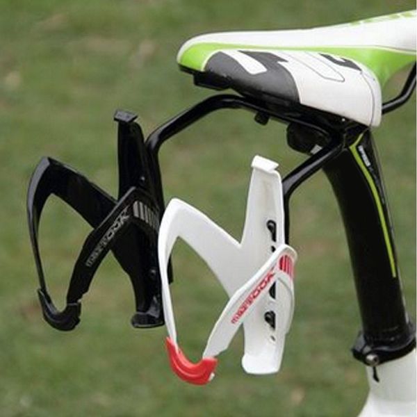 

bicycle water bottle cage mountain bike saddle back double bottle cage holder aluminum seat rack adapter equipment accessories